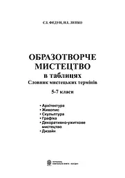 Образотворче мистецтво в таблицях. Словник мистецьких термінів - мініатюра 2