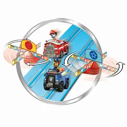 Автотрек Carrera First Paw Patrol На трасі траса 2.4 м (CR-20063056) - мініатюра 8