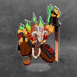 Акрилова колекційна фігурка Dota 2 Juggernaut 2 15 см - мініатюра 2