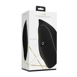 Вібратор Vive Minu Lay On 8.5 см (чорний) - мініатюра 5