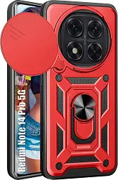Панель BeCover Military для Xiaomi Redmi Note 14 Pro 5G Red (713096) - мініатюра 2