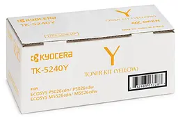 Картридж TK-5240Y (1T02R7ANL0) Yellow KYOCERA teh0026740 - мініатюра 4