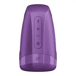 Мастурбатор Satisfyer Men Heat Vibration Battery Series імітатор мінету, підігрів та вібрація - мініатюра 4