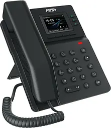 Fanvil Телефон IP V60P 2xFE LAN, 4 SIP line, SW Linux, PoE, 2.4" кольоровий дисплей - мініатюра 6