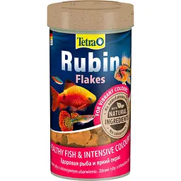Корм Tetra Rubin Flakes для акваріумних рибок для забарвлення пластівці 52 г 250 мл