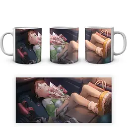 Кухоль GeekLand Spirited Away Віднесені привидами Чіхіро SPA 02.16 330 мл білий - мініатюра 4