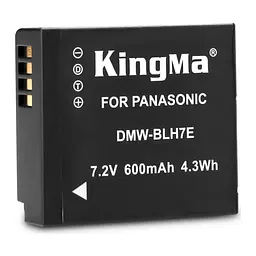 Аккумуляторная батарея для Panasonic DMW-BLH7 (KingMa) 680 mAh