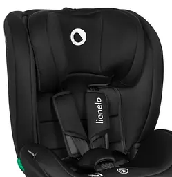 Дитяче автокрісло Lionelo Bastiaan i-Size Black Grey, чорне (LO-BASTIAAN I-SIZE BLACK GREY) - мініатюра 3