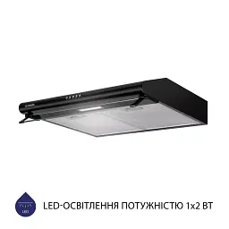 Витяжка плоска Minola HPL 615 BL - мініатюра 3