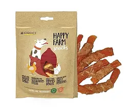 Ласощі для собак Croci Happy Farm курка з картоплею 80 г С1130026