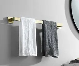 Вішалка одинарна для рушника Rea Erlo 01 gold REA-06907, Золотий - мініатюра 2