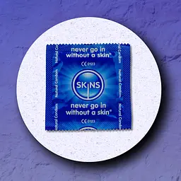 Класичні презервативи Skins Natural   - мініатюра 2