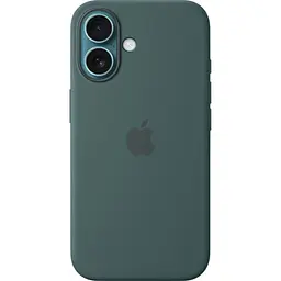 Чохол Silicone Case with MagSafe для Apple iPhone 16 Lake Green AAA [154515] - мініатюра 4