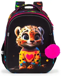 Шкільний ортопедичний рюкзак для дівчинки School Standard 38х30х18 см з Тигром для початкової школи (170-68) - мініатюра 2