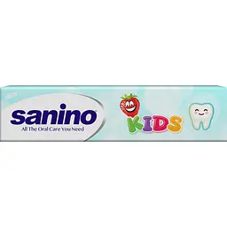 Зубна паста Sanino Kids Дбайлива турбота для дитячих зубів 75 мл - мініатюра 2