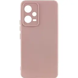 Чохол Silicone Cover Ummi Lakshmi Full Camera (AA) для Xiaomi Poco X5 5G / Note 12 5G Рожевий / Pink Sand