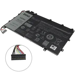 Батарея для ноутбука Dell 271J9 (Latitude 7350 Series) 11.1V 30Wh Black (GWV47) - мініатюра 2