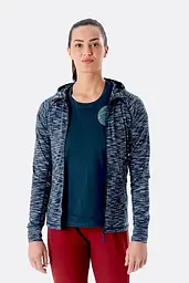 Художнє жіноче Rab Maze Hoody Womens 12 Білий-Фіолетовий - мініатюра 3