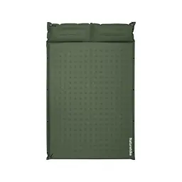 Килимок самонадувний із подушкою Naturehike (CNK2550WS025) 3см - двомісний - зелений
