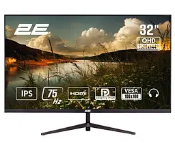 Монітор 2E 31.5" D3224B 2xHDMI DP IPS 2560x1440 75Hz 5ms FreeSync teh0014253 - мініатюра 3