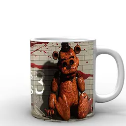 Кухоль GeekLand Five Nights At Freddys П'ять ночей з Фредді постер FN.02.043 330 мл білий - мініатюра 2