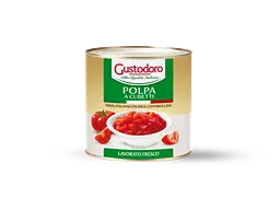 Томати нарізані кубиками GUSTODORO CUBETTI (2,5 кг)