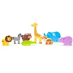 Ігровий набір New Classic Toys Тварини Сафарі у коробці (11851) - мініатюра 4
