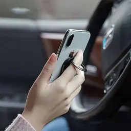 Тримач для телефону кільце REMAX RL-BK01 на повітропровід,палець (червоний) - мініатюра 4