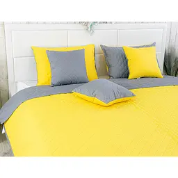 Чохол на подушку Руно Yellow Grey 50х70 см (382.52_Yellow Grey) - мініатюра 6