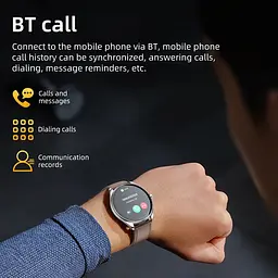 Смарт-годинник Hoco Y22 Amoled 36mm, 200 mAh, IP67 Silver (6942007628990) - мініатюра 6