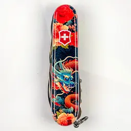 Ніж Victorinox Huntsman Zodiac 91мм 15функ Китайський дракон - мініатюра 9