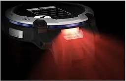 Смарт-годинник Garmin Instinct 3 50mm Solar Whitestone with Black Band (010-02935-03) - мініатюра 6