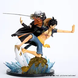 Фігурка Трафальгар Ло проти Луффі One Piece Monkey D Luffy Trafalgar Law 16см anime OP BH 27.77 - мініатюра 2