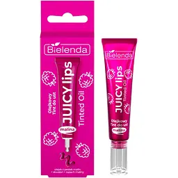Олія-тінт для губ Bielenda Juicy Tint Lip Oil малина 10 г - мініатюра 2