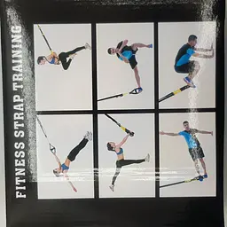 Тренувальні петлі підвісні фітнес тренажер Fitness Strap Training - мініатюра 6