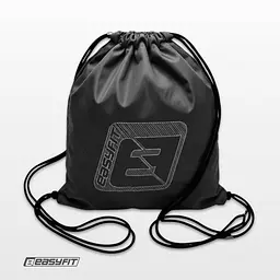 Сумка спортивна для взуття або інвентарю EasyFit чорна - мініатюра 6
