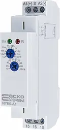 Реле часу на затримку увімкнення NTE9‑A1 AC/DC 12‑240V АСКО‑УКРЕМ (A0010240001) - мініатюра 2
