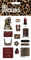 3D стікери «Leopard mood»