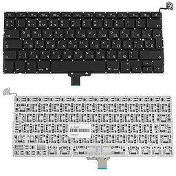 Клавіатура для ноутбука APPLE (MacBook Pro: A1278 (2008)) rus чорний BIG Enter