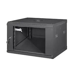 Комутаційна шафа Trinix TRX-6U/600x450x370 Black (25-00055) - мініатюра 1