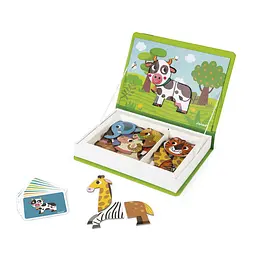 Магнітна книга Тварини 30ел Janod det0017722 - мініатюра 2