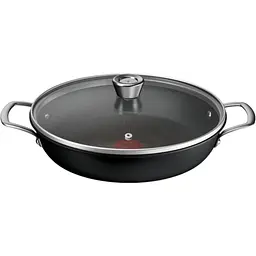 Сотейник Tefal Excellence+ з кришкою 24 см чорна (G3308802)