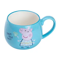 Чашка порцелянова Peppa Pig 400 мл, блакитний Yiwu HP-15-14 - мініатюра 11