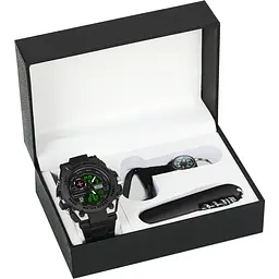 Подарунковий набір Besta Box Tattoo ЗСУ Set з компасом Чорний (3366)