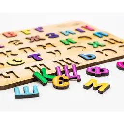 Розвиваюча іграшка PuzzleOk Абетка українська кольорова P-OK-1 (2013511320) - мініатюра 2
