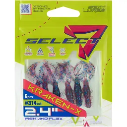 Силікон Select Kraken-X SE 2.4" 314 (6 шт/уп) - мініатюра 2