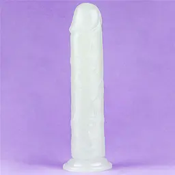 Фалоімітатор неоновий Lumino Play Dildo 21 см синій - мініатюра 14