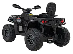 Дитячий електромобіль-квадроцикл Ramiz Can Am Outlander ATV чорний - мініатюра 7