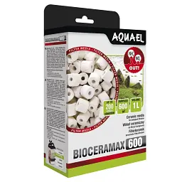 Наповнювач для фільтра Aquael BioCeraMax 600 керамічні кільця 1 л