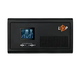 Джерело безперебійного живлення з правильною синусоїдою LogicPower LPEBPSW-430VA+ 300Вт, LCD, 12V під зовнішній АКБ, заряд 15A - мініатюра 2